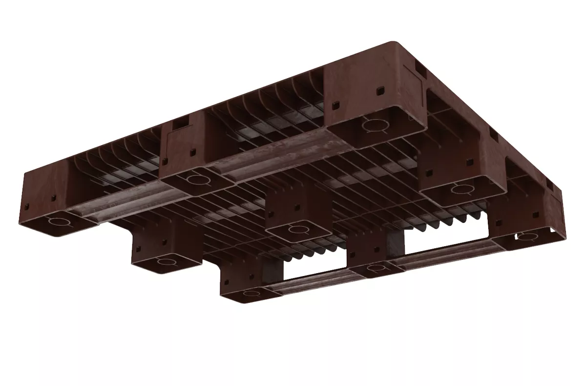 MV-1000 Pallet  משטח PP  9 legs skid view 