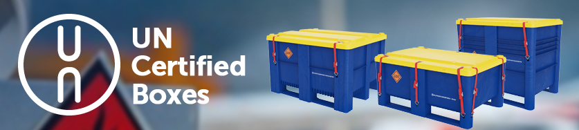 UN certified boxes חומרים מסוכנים למיחזור